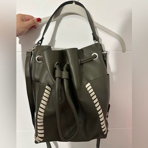 *SOLD* Zara Bucket Bag Crossbody Purse great condition
